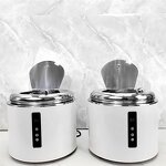 Soup Warmer Station Factory - OEM/ODM Custom 10L Electric Soup Pot Stainless Steel Glass Round Catering Chafing Dish