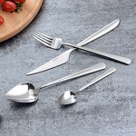 Flatware Set Factory - OEM/ODM Custom Best Luxury 18/8 Stainless Steel Silverware Sustainable Hammered Flatware