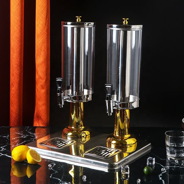 Beverage Dispenser Factory - OEM/ODM Custom Wholesale 3L Stainless Steel High Borosilicate Cold Beer Tower