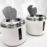 Soup Warmer Station Factory - OEM/ODM Custom 10L Electric Soup Pot Stainless Steel Glass Round Catering Chafing Dish