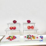 Dessert Stand Manufacturer - OEM/ODM Custom Dubai Hot Sale Buffet Dessert Server Three Tiered Hotel Restaurant Afternoon Tea