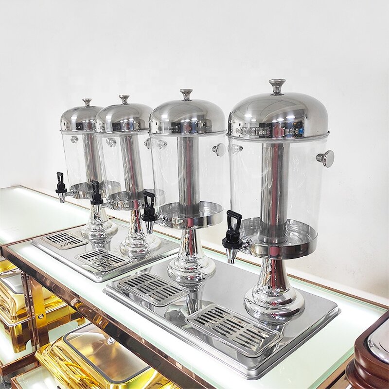 Juice Dispenser Factory - OEM/ODM Custom Commercial Stainless Steel Soda Juice Self Service Glass Dispenser