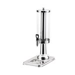 Beverage Dispenser Manufacturer - OEM/ODM Custom 2 Compartment Buffet Stainless Steel Wine Juice Cold Dispenser