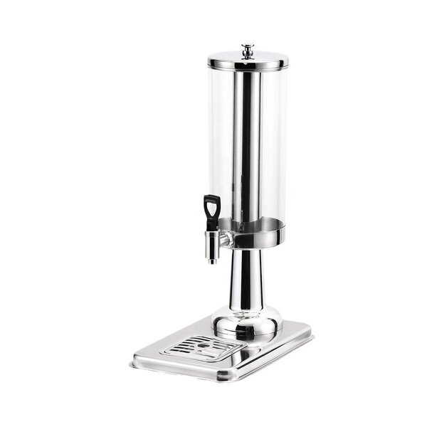 Beverage Dispenser Manufacturer - OEM/ODM Custom 2 Compartment Buffet Stainless Steel Wine Juice Cold Dispenser