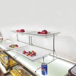 Food Display Stand Factory - OEM/ODM Custom Stainless Steel Holder Food Display Stand Counter Buffet Set