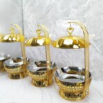 Electric Hot Soup Pot Factory - OEM/ODM Custom Black Iron 10L Stainless Steel Electric Hot Soup Heating Pot Hotel