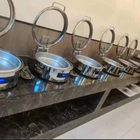 Electric Hot Pot Warmer Manufacturer - OEM/ODM Custom Wholesale Buffet Set Food Warmer Commercial Rectangular Hot Pot
