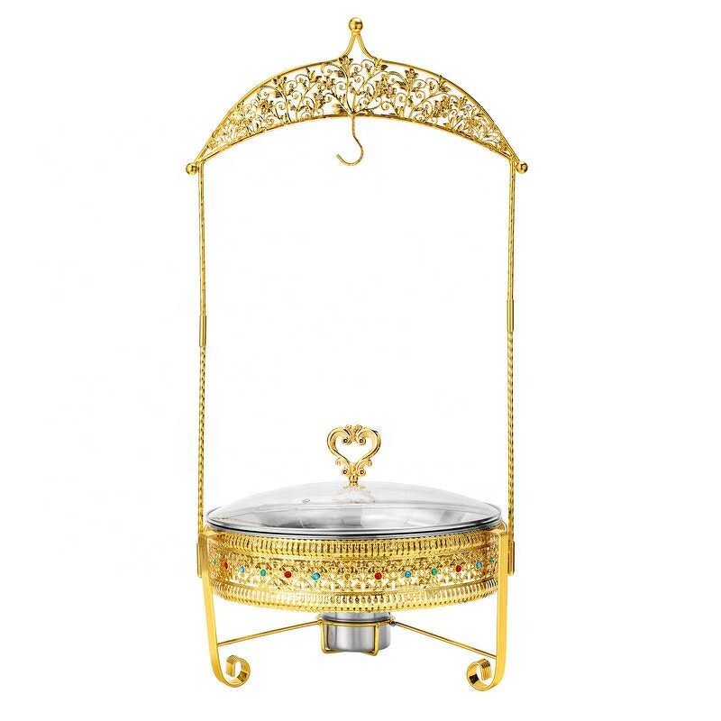 Chafing Dishes Factory - OEM/ODM Custom Wholesale Luxury Decorative Fancy Food Warmers Stainless Steel