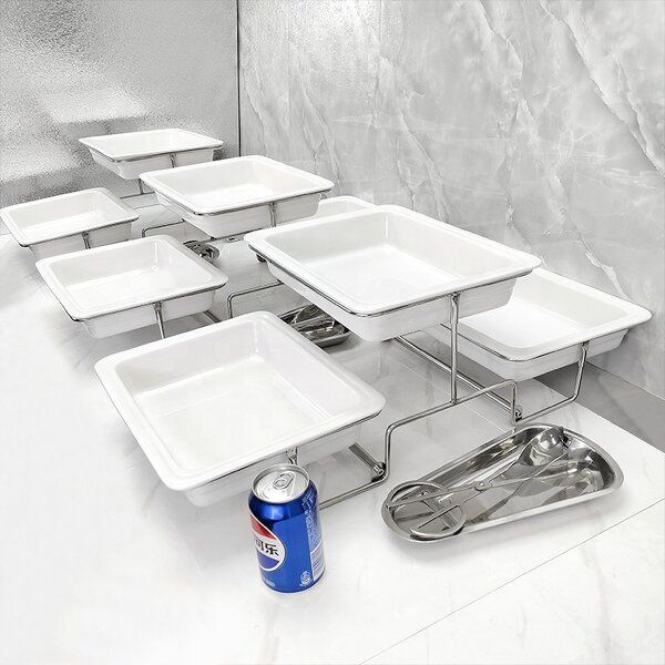 Catering Display Stand Factory - OEM/ODM Custom Wholesale 3 Tier Melamine Catering Display Stand for Hotels