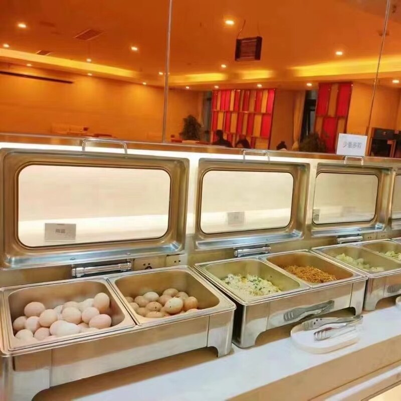 Chafing Dish Manufacturer - OEM/ODM Custom Commercial Catering Stainless Steel Buffet Set Food Warmer