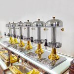 Juice Dispenser Manufacturer - OEM/ODM Custom Restaurant Equipment 3L Single Cylindrical Juice Dispenser