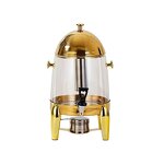 Juice Dispenser Manufacturer - OEM/ODM Custom Hotel 12 Liters Stainless Steel Hot Cold Juice Dispenser Gold