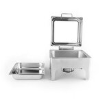 Stainless Steel Tray Factory - OEM/ODM Custom Factory Five Stainless Steel SUS 304 Tray Single Restaurant Catering