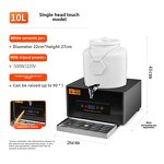 Self Service Dispenser Factory - OEM/ODM Custom 24L Stainless Steel Water Juice Beverage Dispenser with Spigot