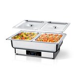 Chafing Dish Manufacturer - OEM/ODM Custom Hotel Stainless Steel Chafing Dishes Buffet Food Warmer Set