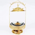 Hot Pot Manufacturer - OEM/ODM Custom New 8L Stainless Steel Gold Hot Pot Large Capacity Chafing Dish