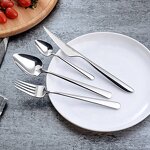 Flatware Set Factory - OEM/ODM Custom Best Luxury 18/8 Stainless Steel Silverware Sustainable Hammered Flatware