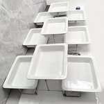 Catering Display Stand Factory - OEM/ODM Custom Wholesale 3 Tier Melamine Catering Display Stand for Hotels