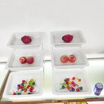 Serving Platter Factory - OEM/ODM Custom Buffet Catering 3 Tiers Gemstone Appetizer Salad Seafood Fruit Trays Stand