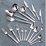 Cutlery Manufacturer - OEM/ODM Custom Luxury Hotel Dining Room Stainless Steel Cutlery Engraved Handle Fork Spoon