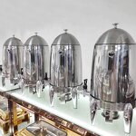 Drink Dispenser Manufacturer - OEM/ODM Custom 19L Large Capacity Hot Cold Drink Dispenser Stainless Steel Insulated