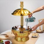 Chafing Dish Factory - OEM/ODM Custom Wedding Party Golden Chafing Dish Stainless Steel Food Warmer