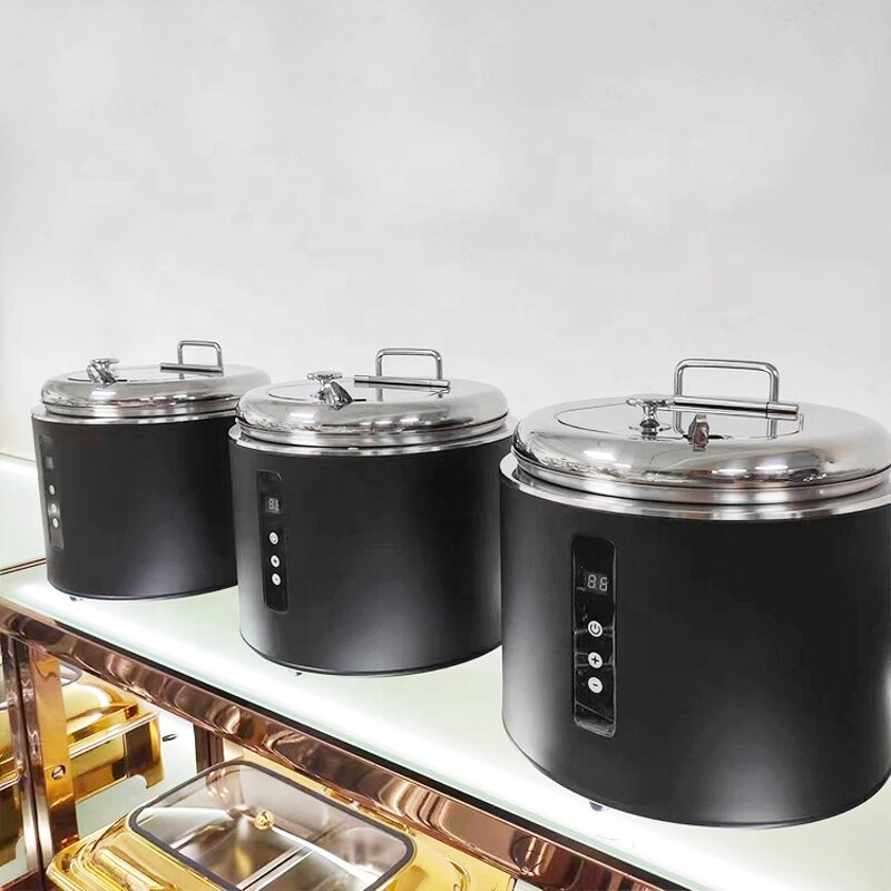 Food Warmer Tray Manufacturer - OEM/ODM Custom Multifunctional Stainless Steel Electric Soup Heating Pot Portable