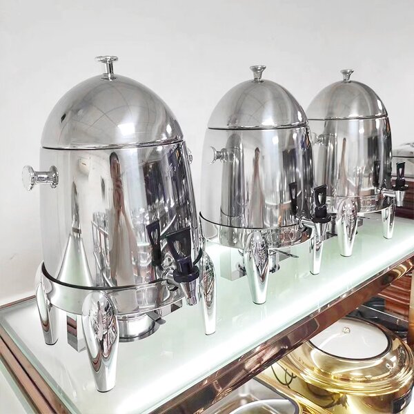 Juice Dispenser Factory - OEM/ODM Custom Single Chamber 12L Stainless Steel Coffee Juice Drink Dispenser