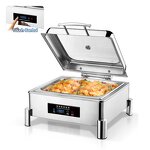 Chafing Dishes Factory - OEM/ODM Custom Stainless Steel Square Self serve Food Warmer for Catering