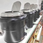 Electric Soup Kettle Factory - OEM/ODM Custom 10L Electric Soup Kettle Container Stainless Steel Food Warmer