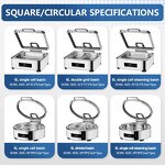 Electric Hot Pot Warmer Manufacturer - OEM/ODM Custom Wholesale Buffet Set Food Warmer Commercial Rectangular Hot Pot