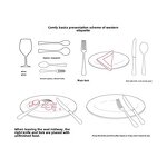 Flatware Set Factory - OEM/ODM Custom Custom Logo Wedding Stainless Steel Polish Flatware Set White Rose Silver