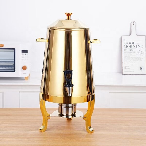 Coffee Dispenser Factory - OEM/ODM Custom Hotel 13L Stainless Steel Hot Tea Coffee Warmer Dispenser
