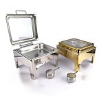 Stainless Steel Tray Factory - OEM/ODM Custom Factory Five Stainless Steel SUS 304 Tray Single Restaurant Catering