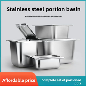 Food Container Factory - OEM/ODM Custom Stainless Steel GN Pan Restaurant Hotel Food Container for Kitchen Storage