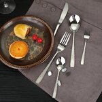 Flatware Utensils Set Manufacturer - OEM/ODM Custom 20pcs Heavy Duty Stainless Steel Flatware Utensils Sustainable Cutlery