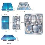 Food Warmer Manufacturer - OEM/ODM Custom 8L Golden Four Leaved Clover Food Warmer Stainless Steel Chafing Dish