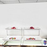 Food Display Stand Factory - OEM/ODM Custom Stainless Steel Holder Food Display Stand Counter Buffet Set