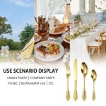 Cutlery Set Manufacturer - OEM/ODM Custom Custom High Stainless Steel Wedding Cutlery Set Luxury Silverware