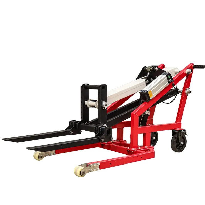 Electric Hydraulic Forklift Factory - New Portable with Curved Arm Diesel Engine for Retail Industries