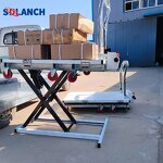 Hydraulic Lift Trolley Factory - Durable 500kg Load Capacity Multipurpose Storage Transportation Platform Foldable