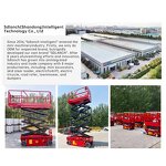 Hydraulic Work Platform Manufacturer - Industrial Standing Electric Mobile Scissor Lift Table with Rollers