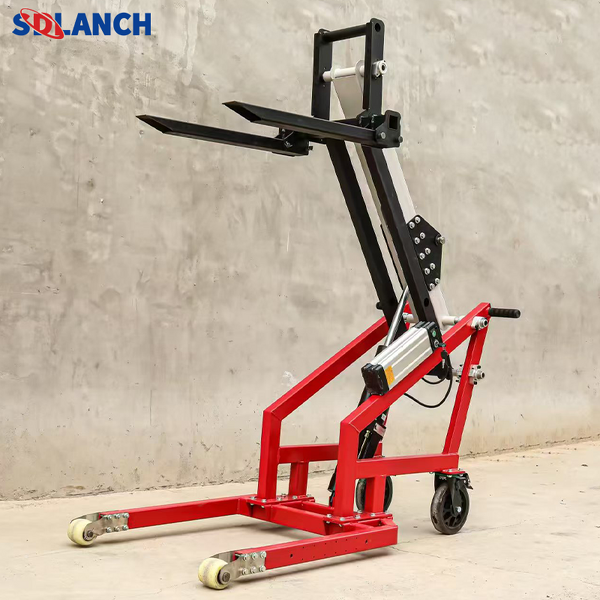 Electric Hydraulic Forklift Manufacturer - with Curved Arm Loading Unloading Small Flexible Lifting Vehicle