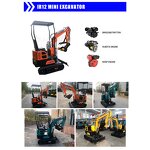 Excavator Seat Factory - Luxury Heavy Duty Suspension Universal with Three Point Belt