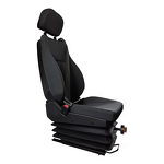 Excavator Seat Factory - Luxury Heavy Duty Suspension Universal with Three Point Belt
