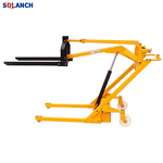 Electric Hydraulic Forklift Manufacturer - with Curved Arm Loading Unloading Small Flexible Lifting Vehicle