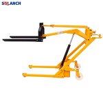 Electric Hydraulic Forklift Factory - Curved Arm Board Portable Truck Loading Unloading Lifting Stacking