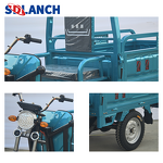 Electric Tricycle Manufacturer - Modern 1500W Power 3-Wheeled New Design 60v 400kg Payload Open Cargo