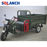 Electric Tricycle Factory - New 3-Wheel with LED Light Armrest Large Battery 60v Open Body