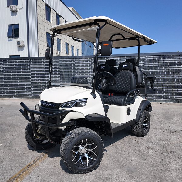 Golf Cart Factory - Newest Self-Designed 4-Seater 2+2 Utility Electric